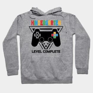 Kindergarten Level Complete Graduation Gamer Boys Kids Hoodie